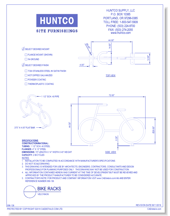 Bike Racks: Velo Rack