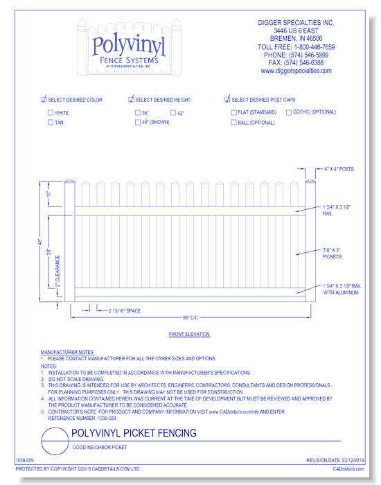 Picket Fence: Good Neighbor Picket
