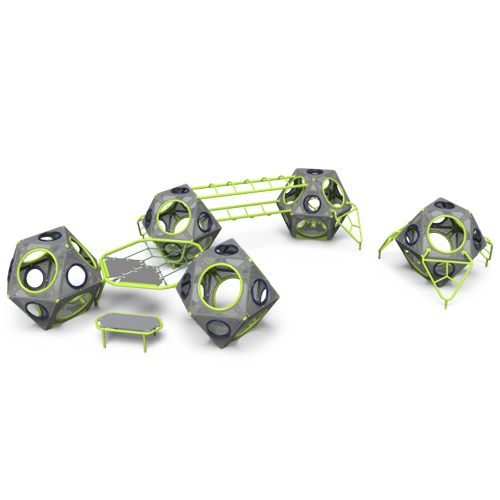 CAD Drawings Playworld PLAYCUBES-5MCN