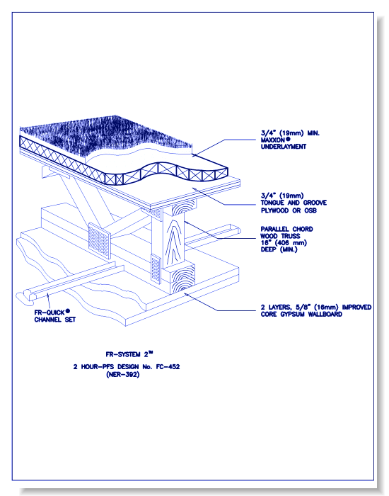 Fire Ratings/Detail Drawings - FR-System