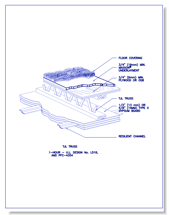 Fire Ratings/Detail Drawings - TJL Truss
