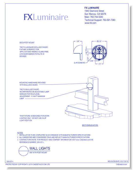 MM with Post Mount