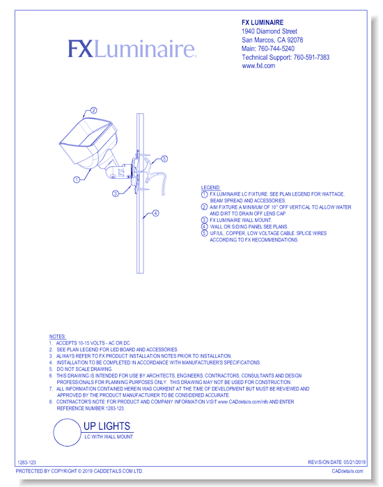 LC with Wall Mount