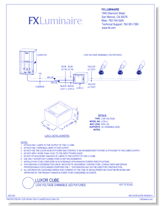 Low Voltage Dimmable LED Fixtures