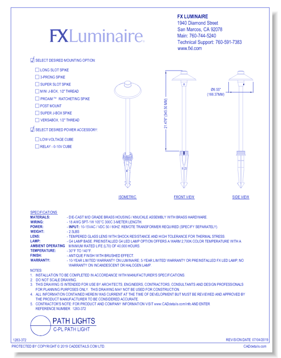 C-PL Path Light