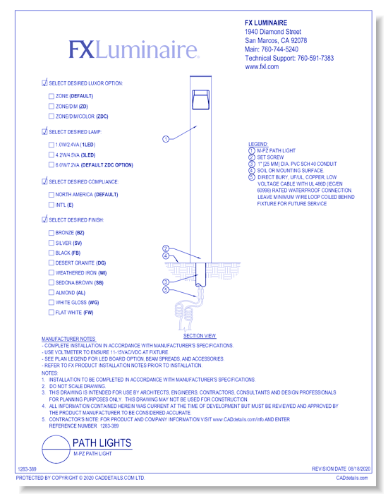 M-PZ Path Light