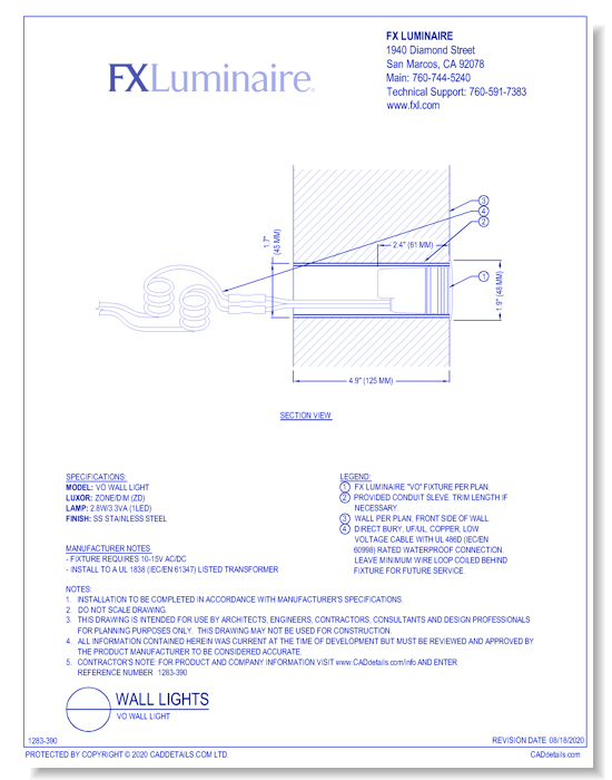 VO Wall Light