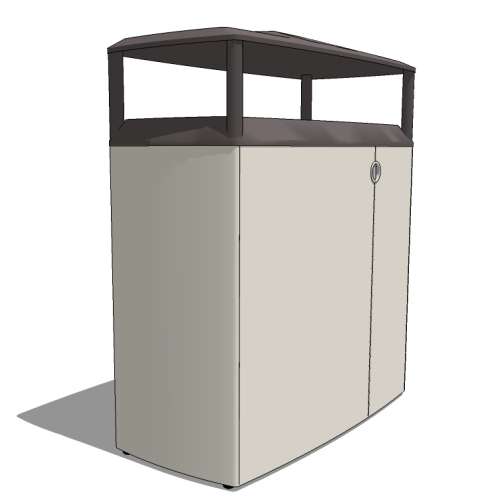 Transit™ Litter & Recycling Receptacle
