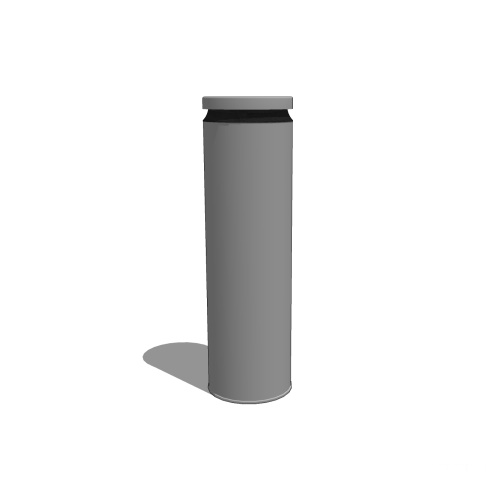 CAD Drawings BIM Models Forms+Surfaces Helio M40/M50 Security Bollards