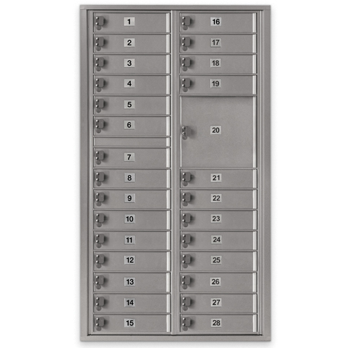 CAD Drawings Postal Products Unlimited, Inc. Electronic Parcel Lockers