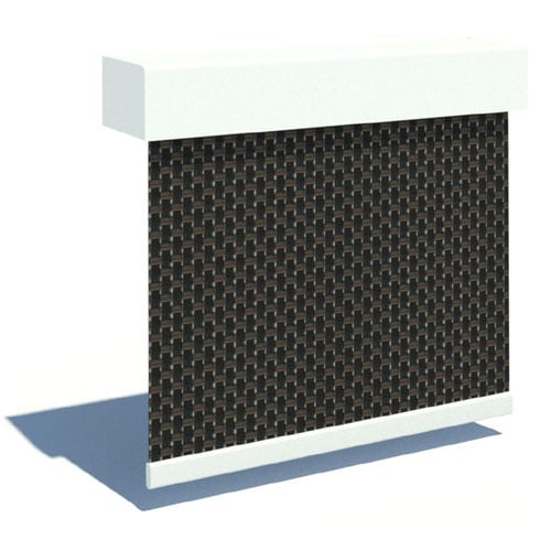 Standard Duty Crank: 3IN Blockout Bracket – Wall Mount