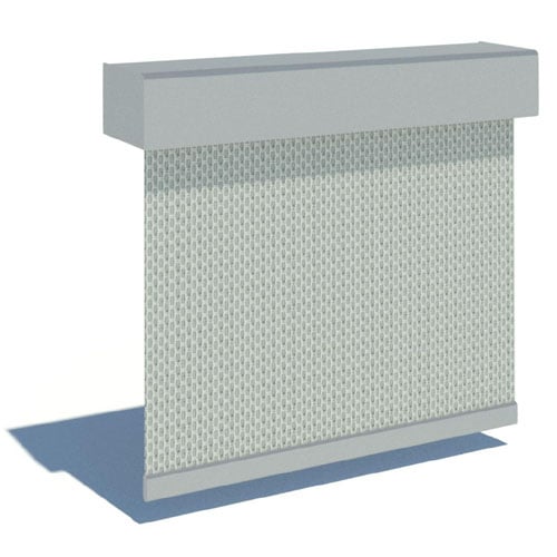 Standard Duty Clutch: 3IN Blockout System – Ceiling Mount