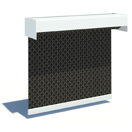 Heavy Duty Crank: 4IN Fascia Bracket – Inside Mount – Reverse Roll