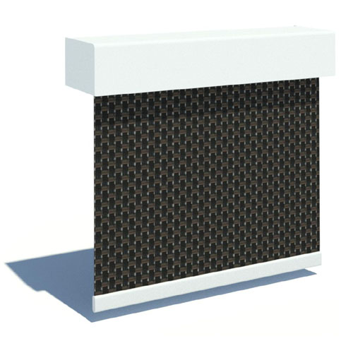 Heavy Duty Crank: 4IN Blockout Bracket – Wall Mount