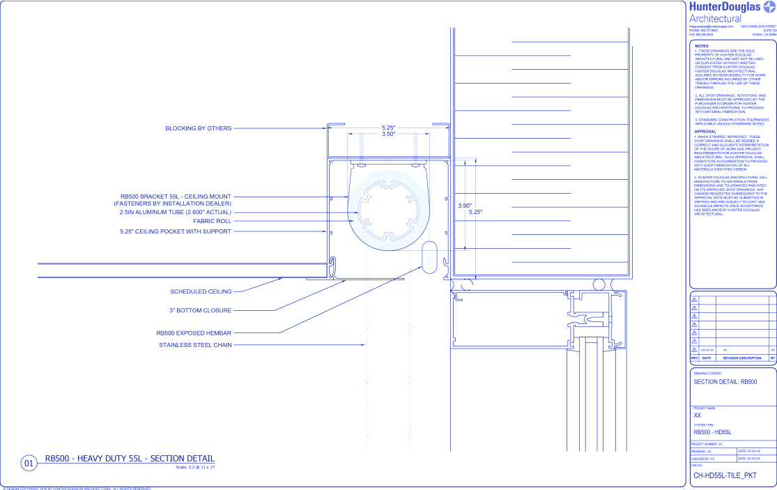 Heavy Duty Clutch: 55L Bracket – Tile Pocket