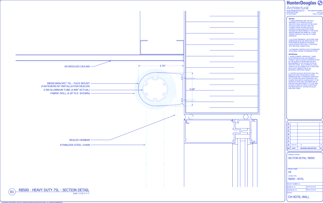 Heavy Duty Clutch: 75L Bracket – Wall Mount