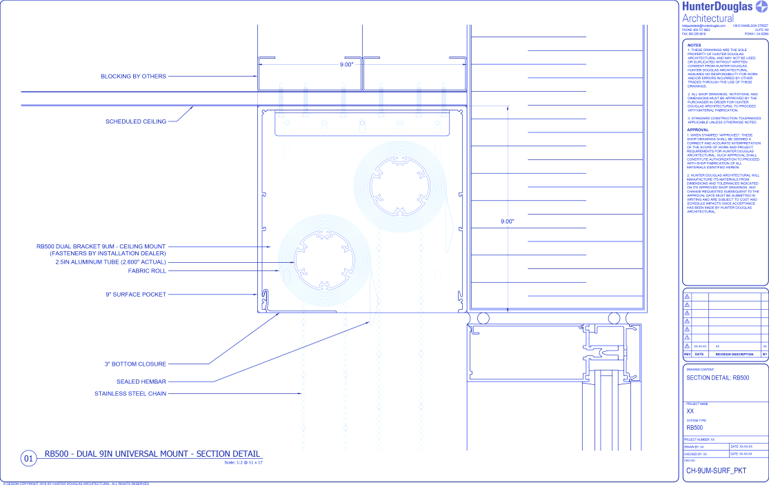 Heavy Duty Clutch: 9IN Dual UM  Bracket – Surface Pocket