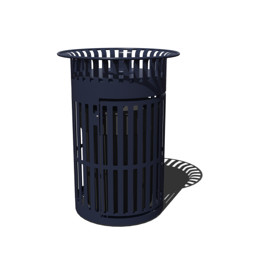 CAD Drawings Superior Recreational Products | Shelter and Site Amenities Trash Receptacles