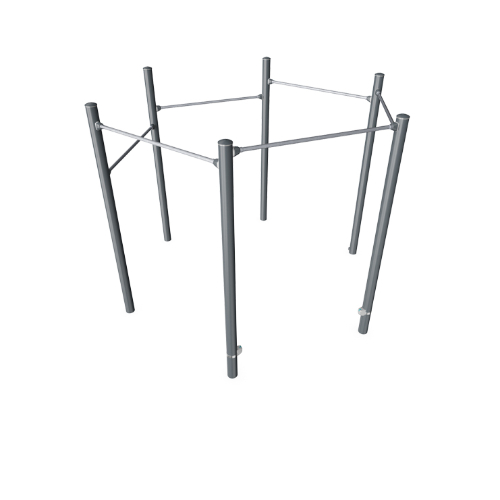 Hexagon Pull-Up Station Pro