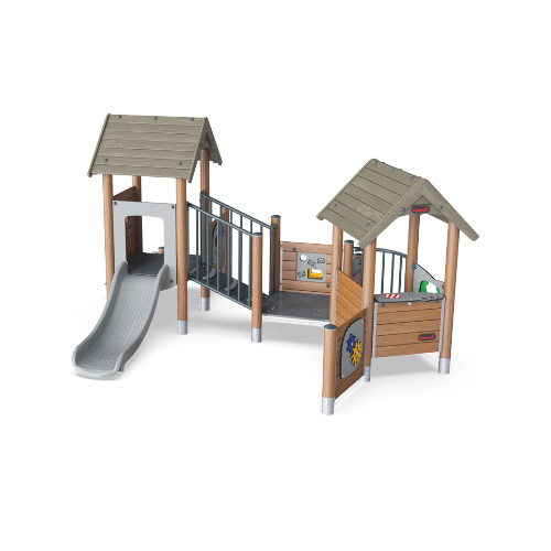 Play Tower & House with Balcony
