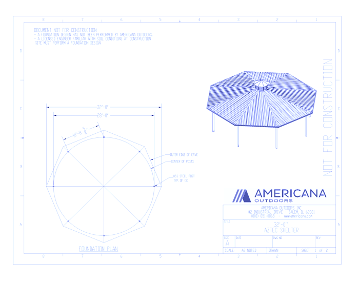 Shelters: Aztec With Louvered Cupola 32' 