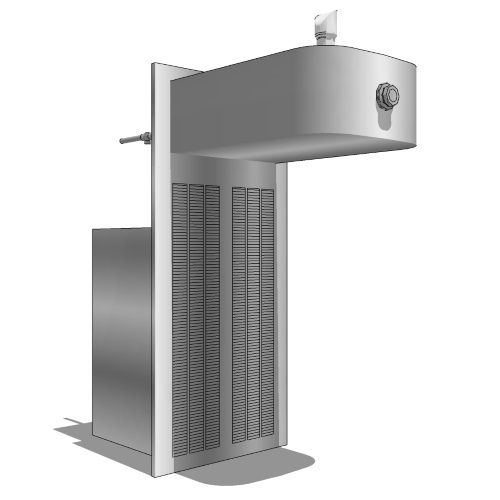 Model 1109: Wall Mounted ADA Drinking Fountain