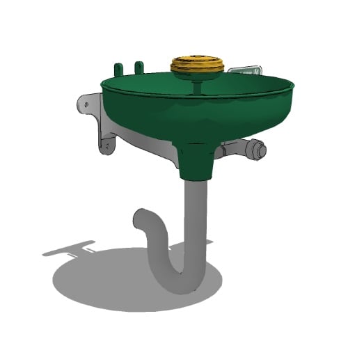 Model 7260B-7270B: AXION® MSR Wall Mount Eye/Face Wash