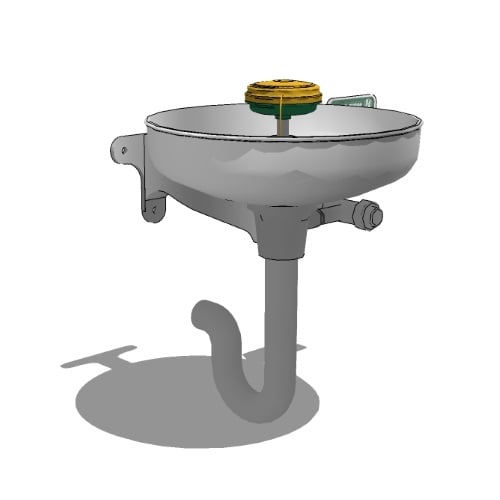 Model 7360B-7460B: AXION® MSR Wall Mount Eye/Face Wash