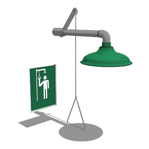 Model 8122: AXION® MSR Drench Shower 