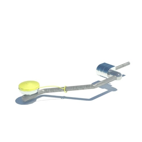 Model 7610S: 7610S – AXION® MSR Sink Mount Eye/Face Wash