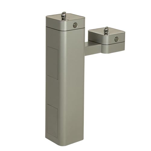 CAD Drawings BIM Models Haws Corporation Model 3602: ADA Outdoor Stainless Steel Pedestal Drinking Fountain