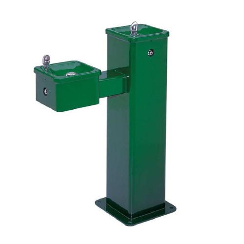 CAD Drawings Haws Corporation Model 3500FR: ADA Outdoor Freeze-Resistant Pedestal Fountain