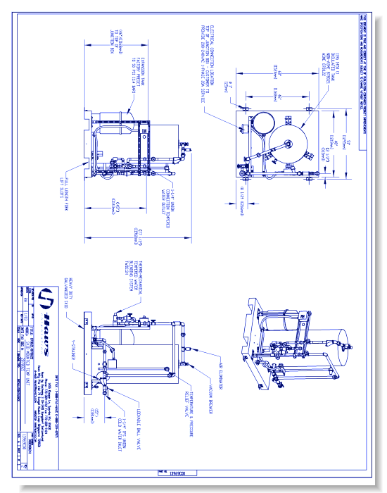 Model 8780: Indoor Emergency Water Tempering Skid