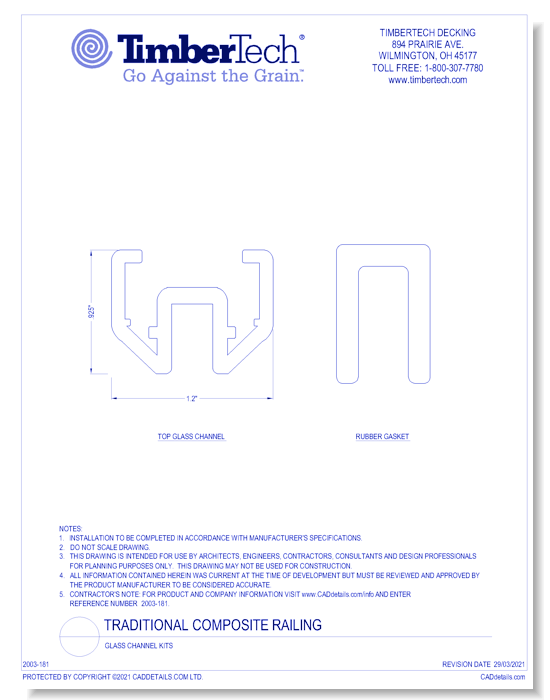 Glass Channel Kits