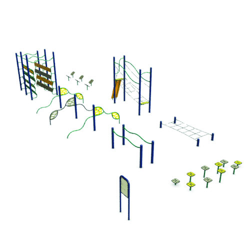 CAD Drawings BCI Burke Playgrounds ELEVATE® FIT-2632