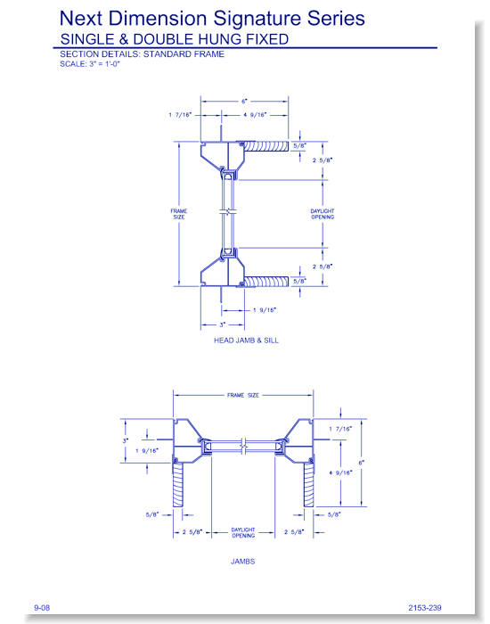 Next Dimension Signature Fixed: Section Details
