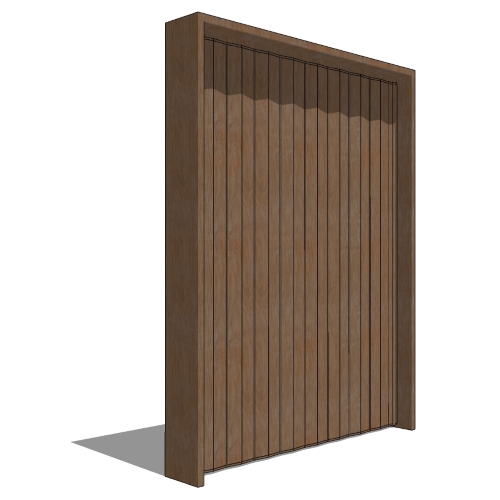CAD Drawings BIM Models Woodfold Series 140: Accordion Folding Door