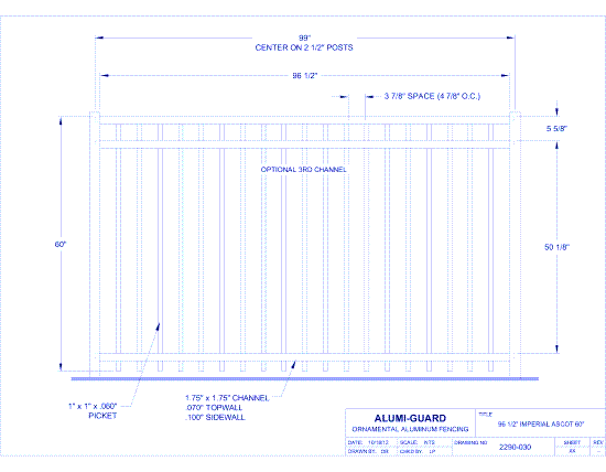 8' Imperial Manchester 60" (IM8A603S)