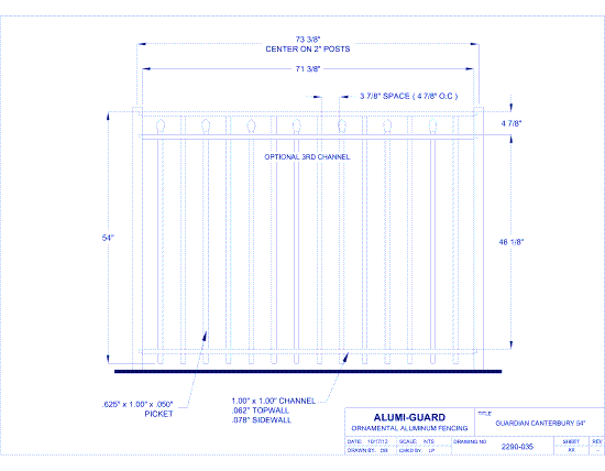 Guardian Salem 54" (GC543S)