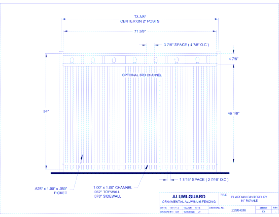 Guardian Salem 54" Royale (GC543S0-1)