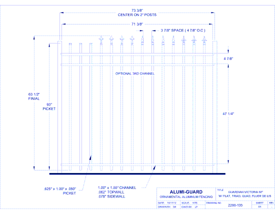 Guardian Orleans 60" (GV603S-3)