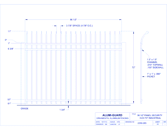 8' Security 72" (I8S723S0)