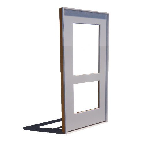 Reserve Series Traditional: Commercial Single Door, Hinged, Left Hand Unit