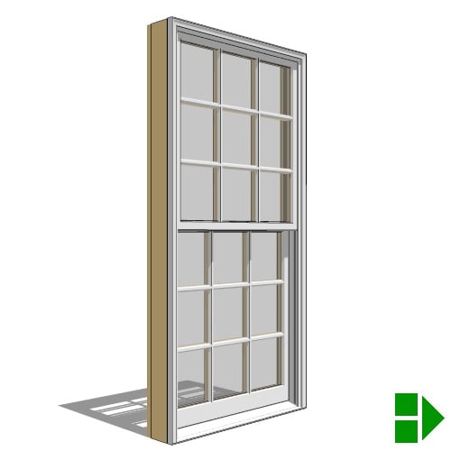 Reserve Series Traditional: Double-Hung Window, Vent Unit