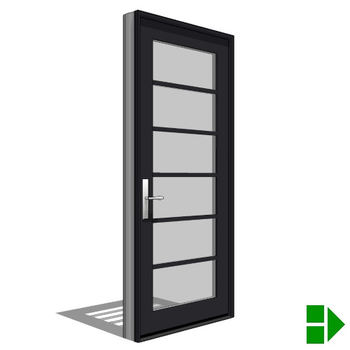 Reserve Series Contemporary: Out-Swing Door, Single, Vent Units