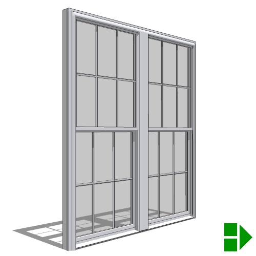 250 Series: Double-Hung Window, Double