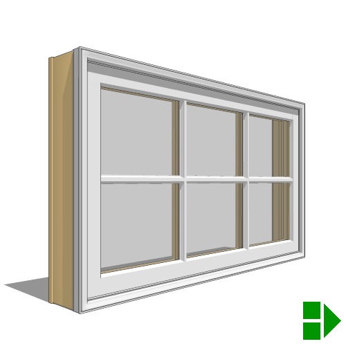 Reserve Series Traditional: Awning Window, Fixed Unit