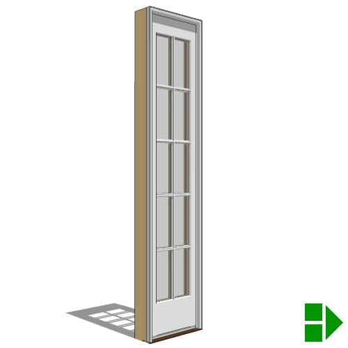 Reserve Series Traditional: Out-Swing Door, French-Single, Sidelight Units