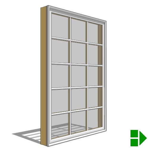 Lifestyle Dual-Pane Series: Casement Window, Fixed Units