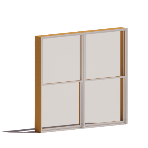 Lifestyle Dual-Pane Series: Double-Hung Window, Multi-Wide